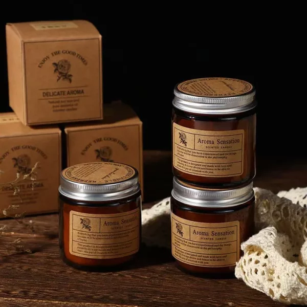 Scented candles, home long-lasting fragrance, sleep aids, bedrooms, niche, superior rooms, indoor romantic gift boxes, gift companions - Image 8