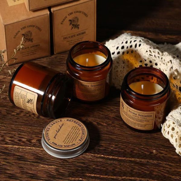 Scented candles, home long-lasting fragrance, sleep aids, bedrooms, niche, superior rooms, indoor romantic gift boxes, gift companions - Image 4