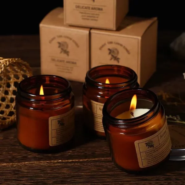Scented candles, home long-lasting fragrance, sleep aids, bedrooms, niche, superior rooms, indoor romantic gift boxes, gift companions - Image 5