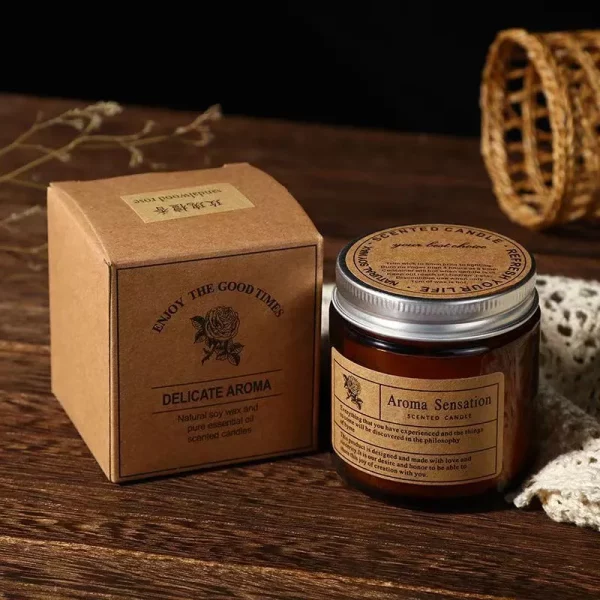 Scented candles, home long-lasting fragrance, sleep aids, bedrooms, niche, superior rooms, indoor romantic gift boxes, gift companions - Image 3