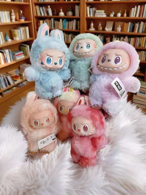 The Monsters Labubu3.0 Heigh Energy Series Plush Vinyl Keychains Blind Box